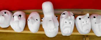 Mask workshops for kids and adults